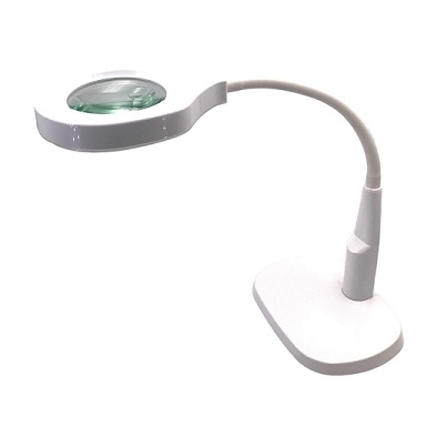 LÁMPARA LUZ LED 3W CON LUPA BIFOCAL 3D - 8D